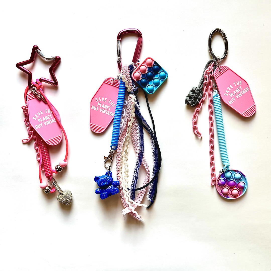 Cotton Candy Bag Charms – Junk in the Trunk
